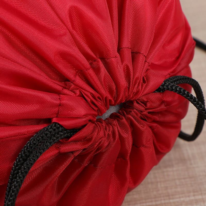 Drawstring bag wihe pocket